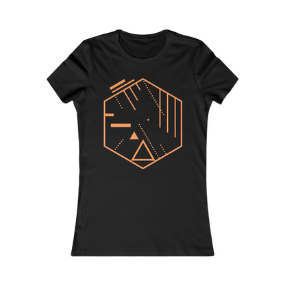 Women's Favourite Stylish Geometric T-Shirt