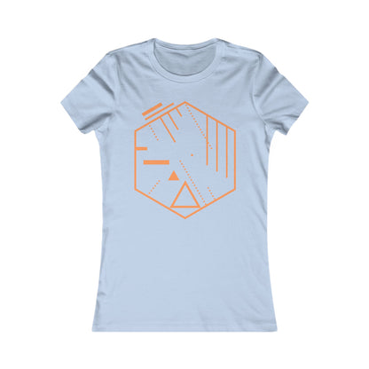 Women's Favourite Stylish Geometric T-Shirt