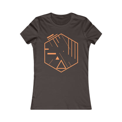 Women's Favourite Stylish Geometric T-Shirt