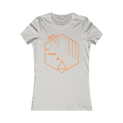 Women's Favourite Stylish Geometric T-Shirt