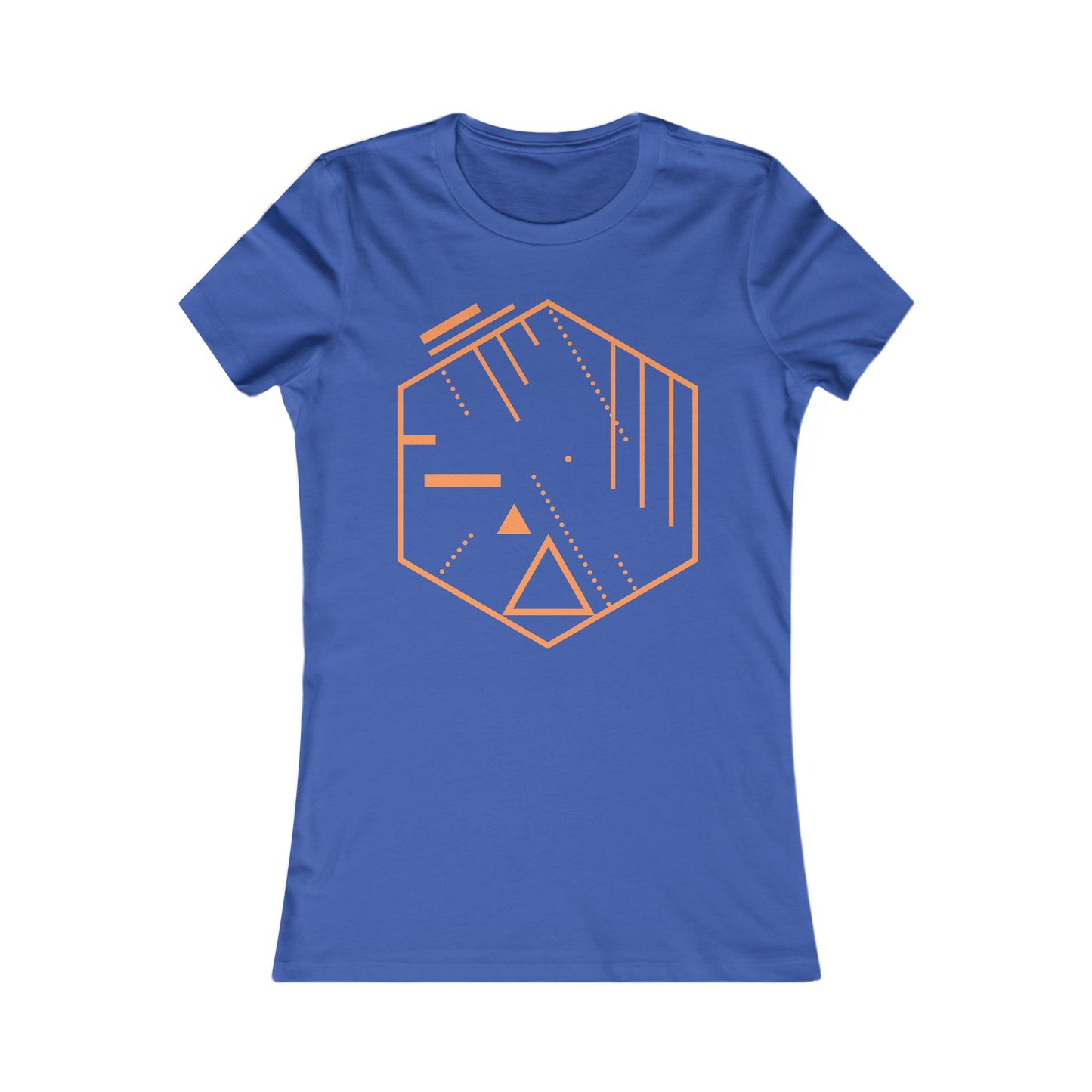 Women's Favourite Stylish Geometric T-Shirt