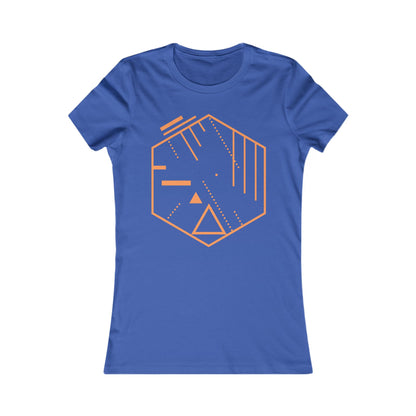 Women's Favourite Stylish Geometric T-Shirt