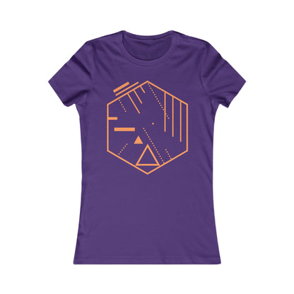 Women's Favourite Stylish Geometric T-Shirt