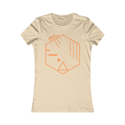 Women's Favourite Stylish Geometric T-Shirt