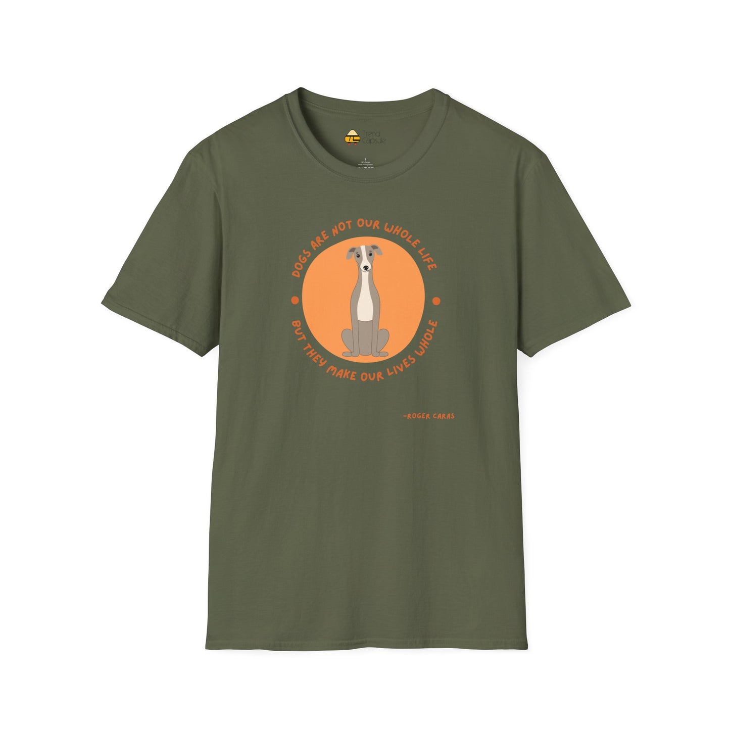 Comfortable Dog Lover Softstyle T-Shirt