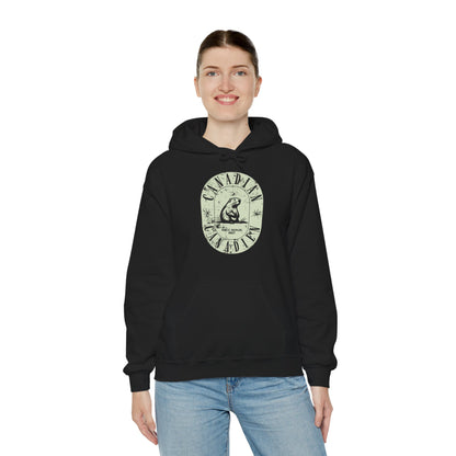Vintage Canadian Beaver Heritage Hoodie