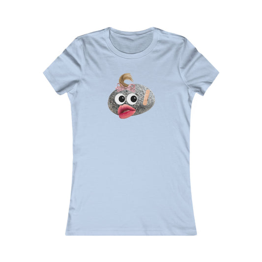 Women's Pet Rock Photo Collage T-Shirt