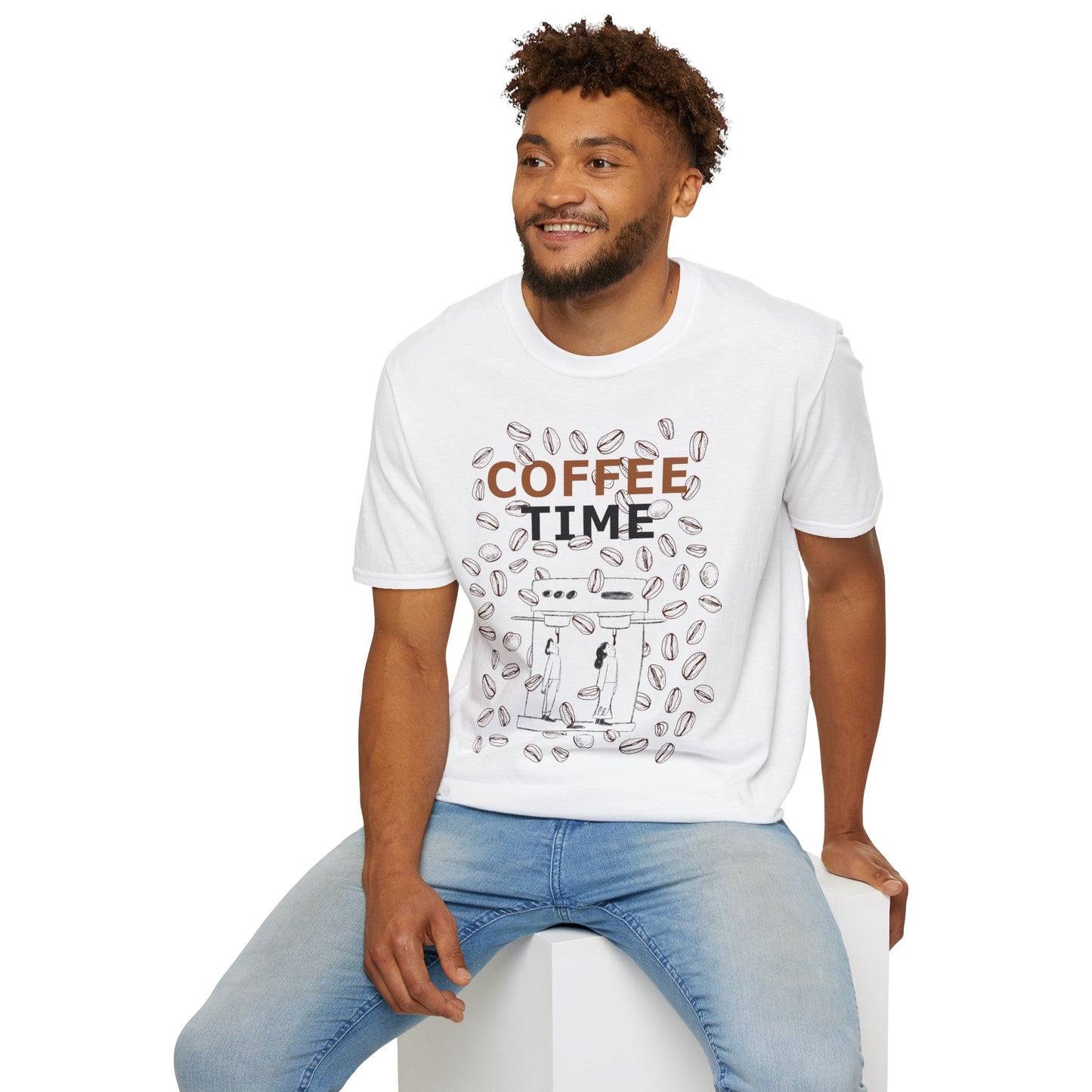 Coffee Time Unisex Softstyle T-Shirt