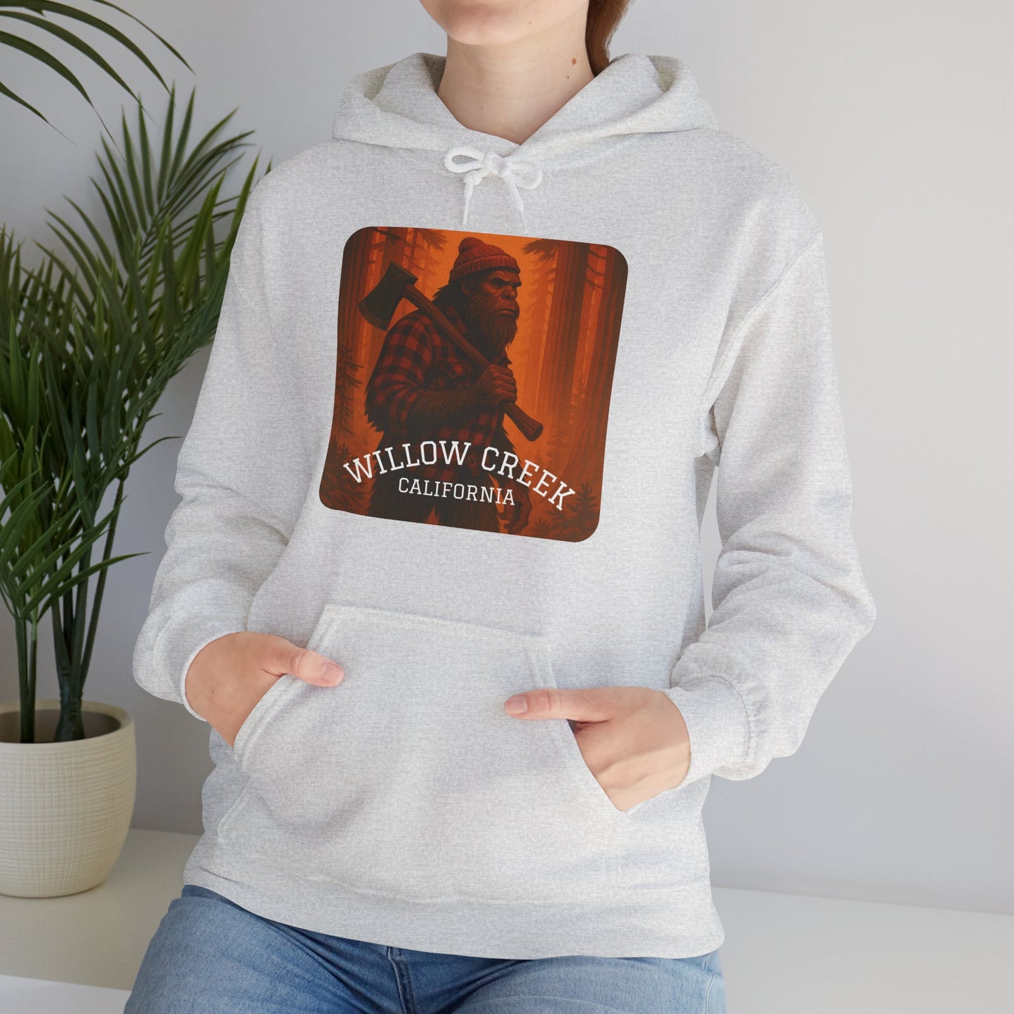 Bigfoot Lumberjack Willow Creek Edition Heavy Hoodie