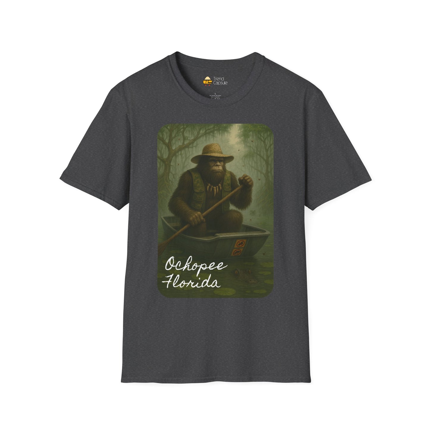 Bigfoot Skunk Ape Swamp Tours T-Shirt