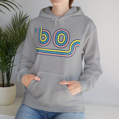 60s Distressed Retro Vibes Unisex Hoodie