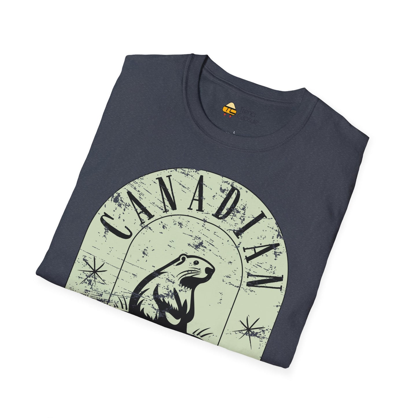 Vintage Canadian Beaver Softstyle T-Shirt