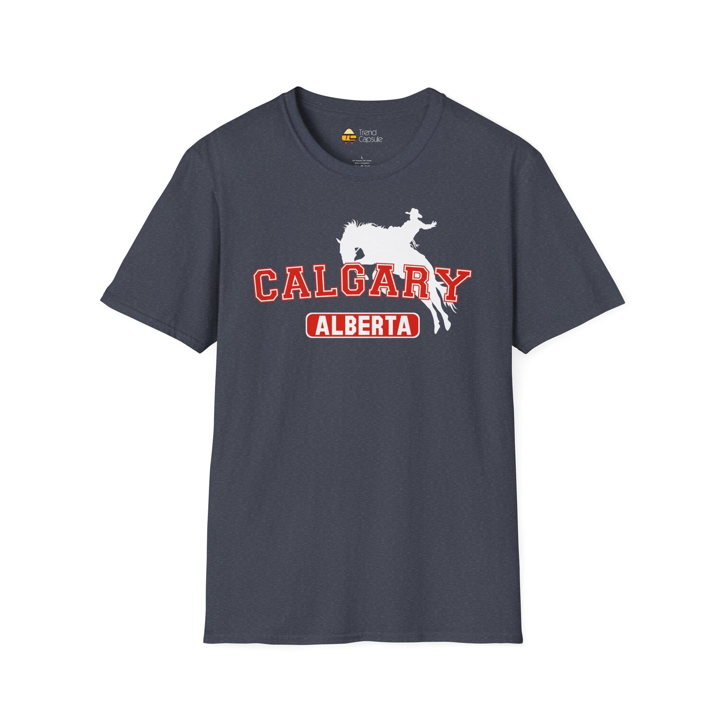 Calgary Alberta Varsity Softstyle T-Shirt