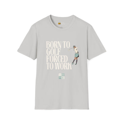 Women's 'Born to Golf' Softstyle T-Shirt