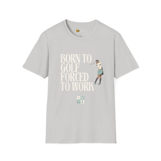 Women's 'Born to Golf' Softstyle T-Shirt