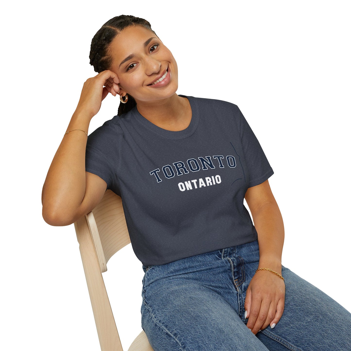 Toronto Ontario Varsity Softstyle T-Shirt