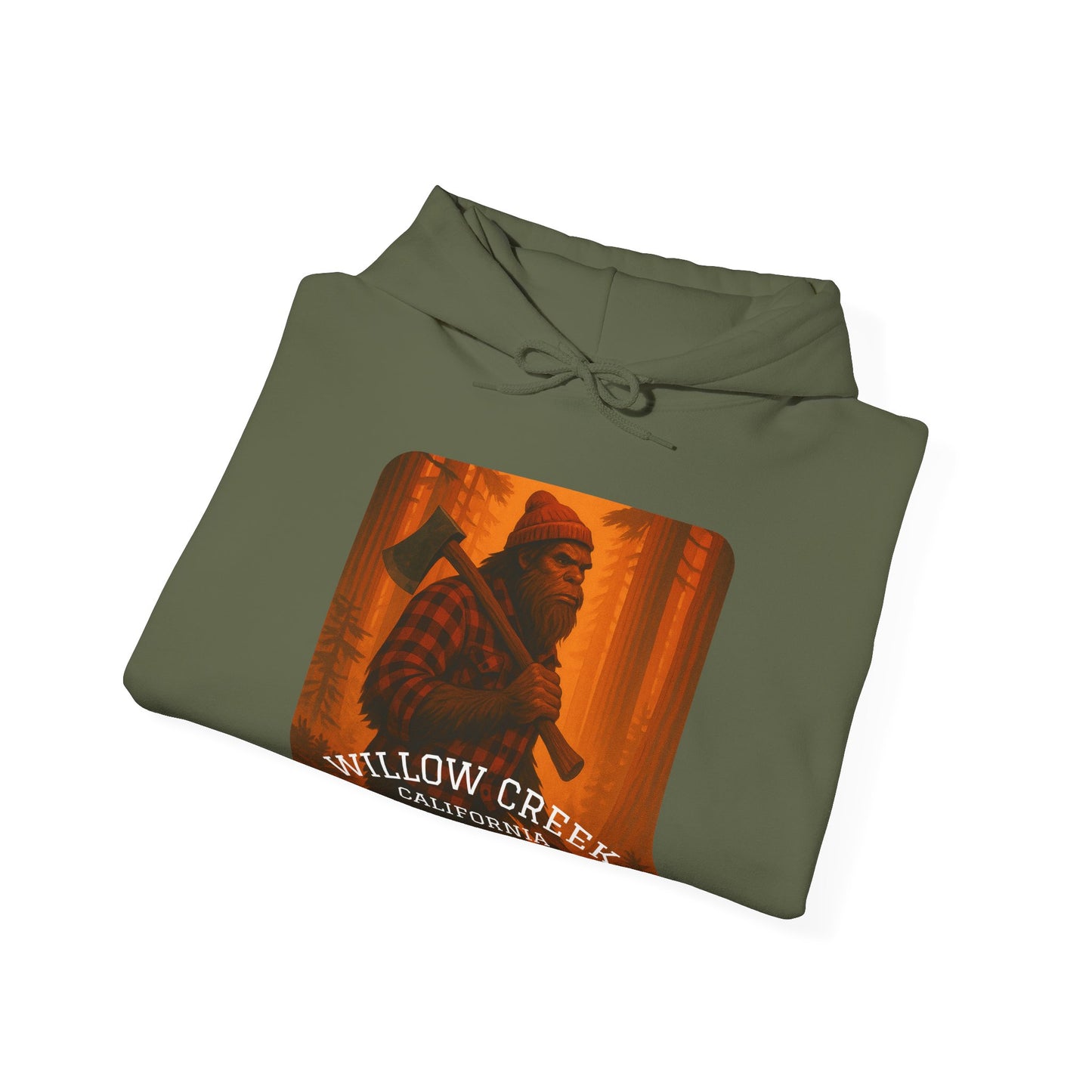 Bigfoot Lumberjack Willow Creek Edition Heavy Hoodie
