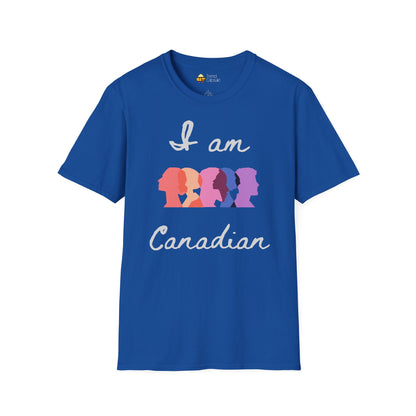 I Am Canadian Diversity Softstyle T-Shirt