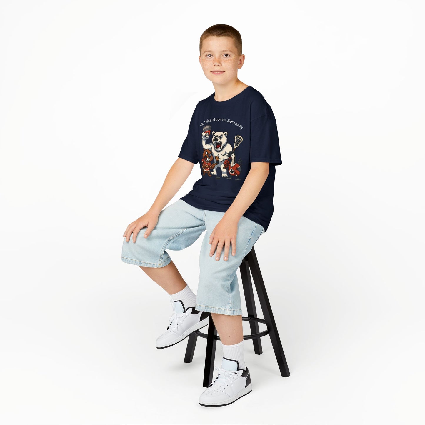 Youth's Sporty Canadian Animal T-Shirt