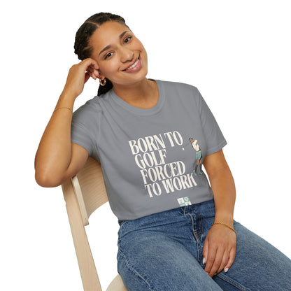 Women's 'Born to Golf' Softstyle T-Shirt