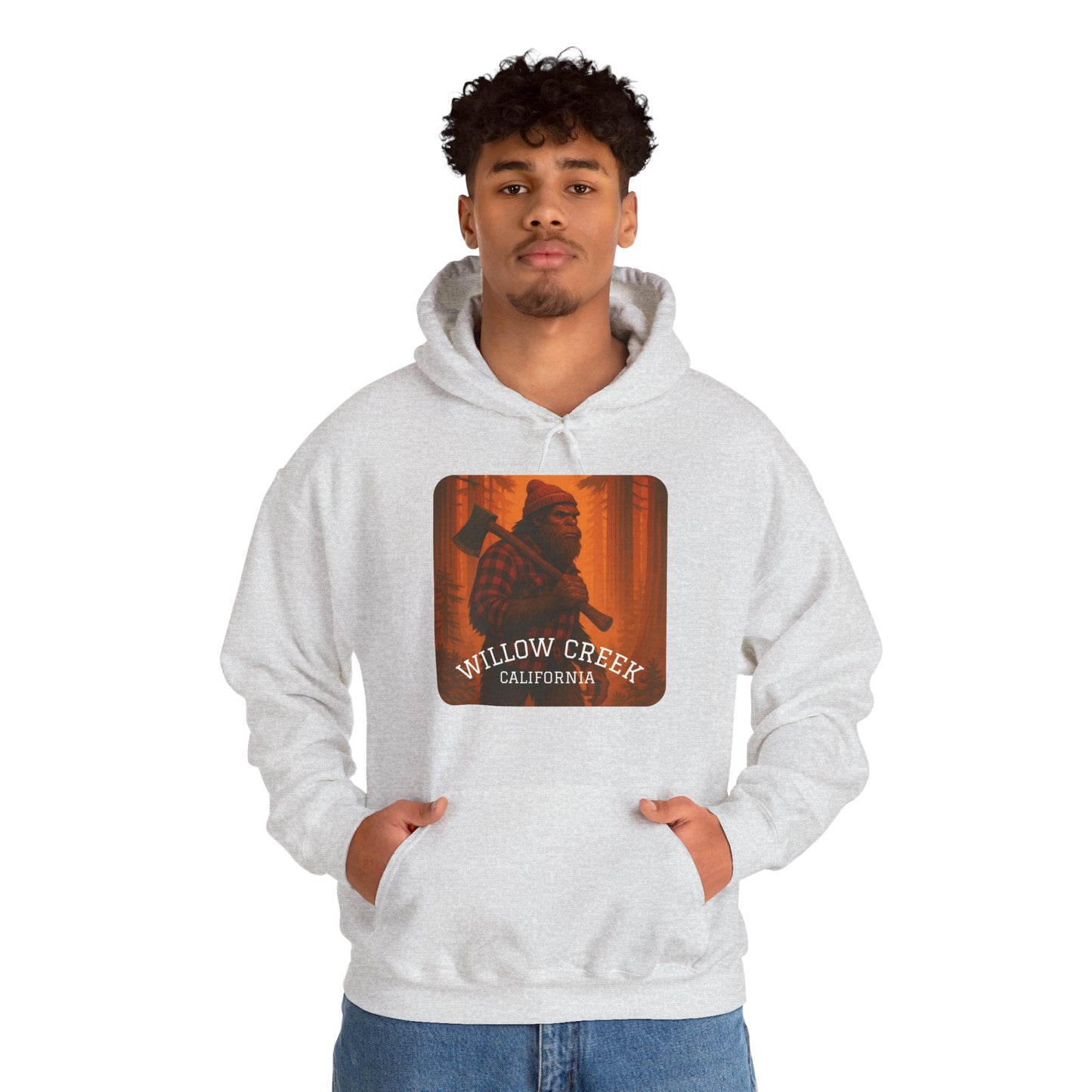 Bigfoot Lumberjack Willow Creek Edition Heavy Hoodie