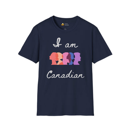 I Am Canadian Diversity Softstyle T-Shirt