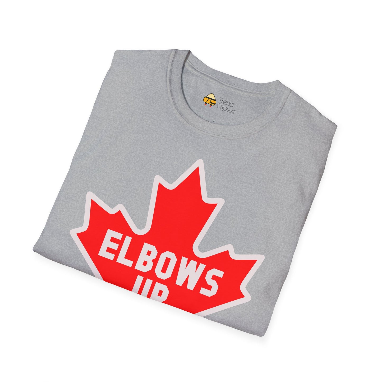 Elbows Up Maple Leaf T-Shirt