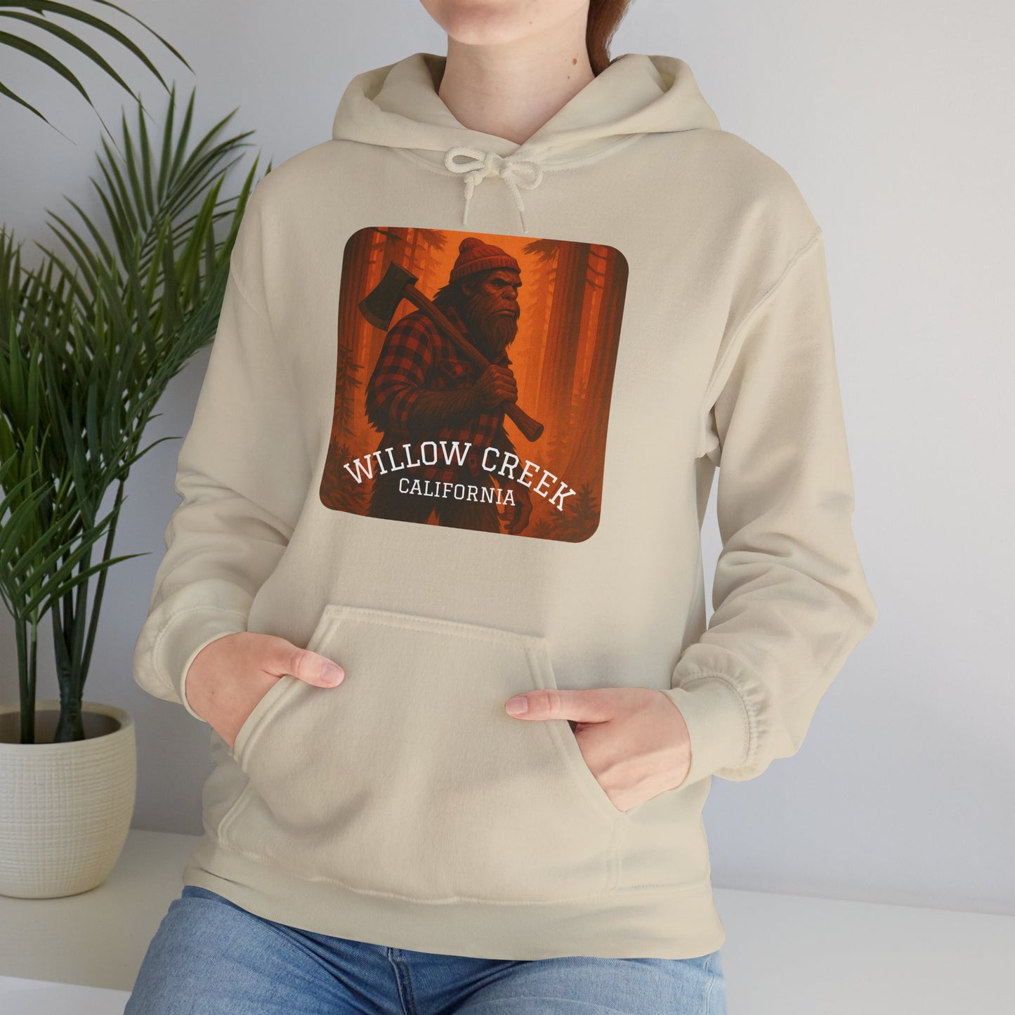 Bigfoot Lumberjack Willow Creek Edition Heavy Hoodie