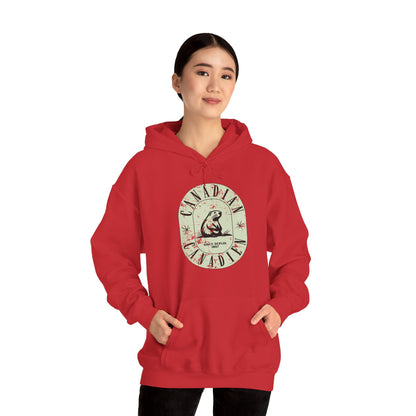 Vintage Canadian Beaver Heritage Hoodie