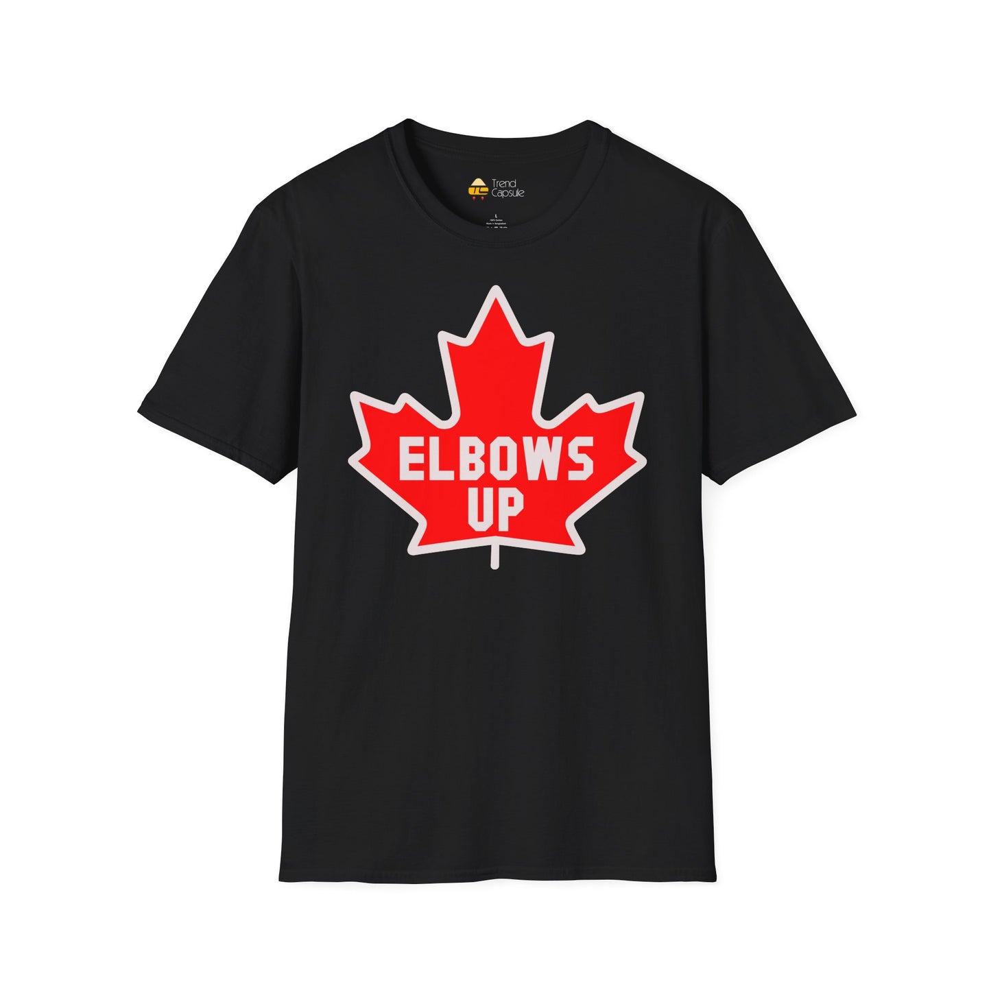 Elbows Up Maple Leaf T-Shirt