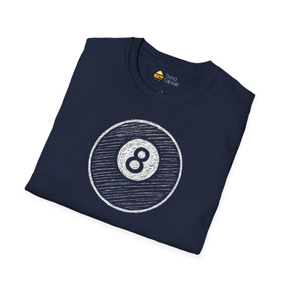 Vintage Chalkboard 8-Ball T-Shirt