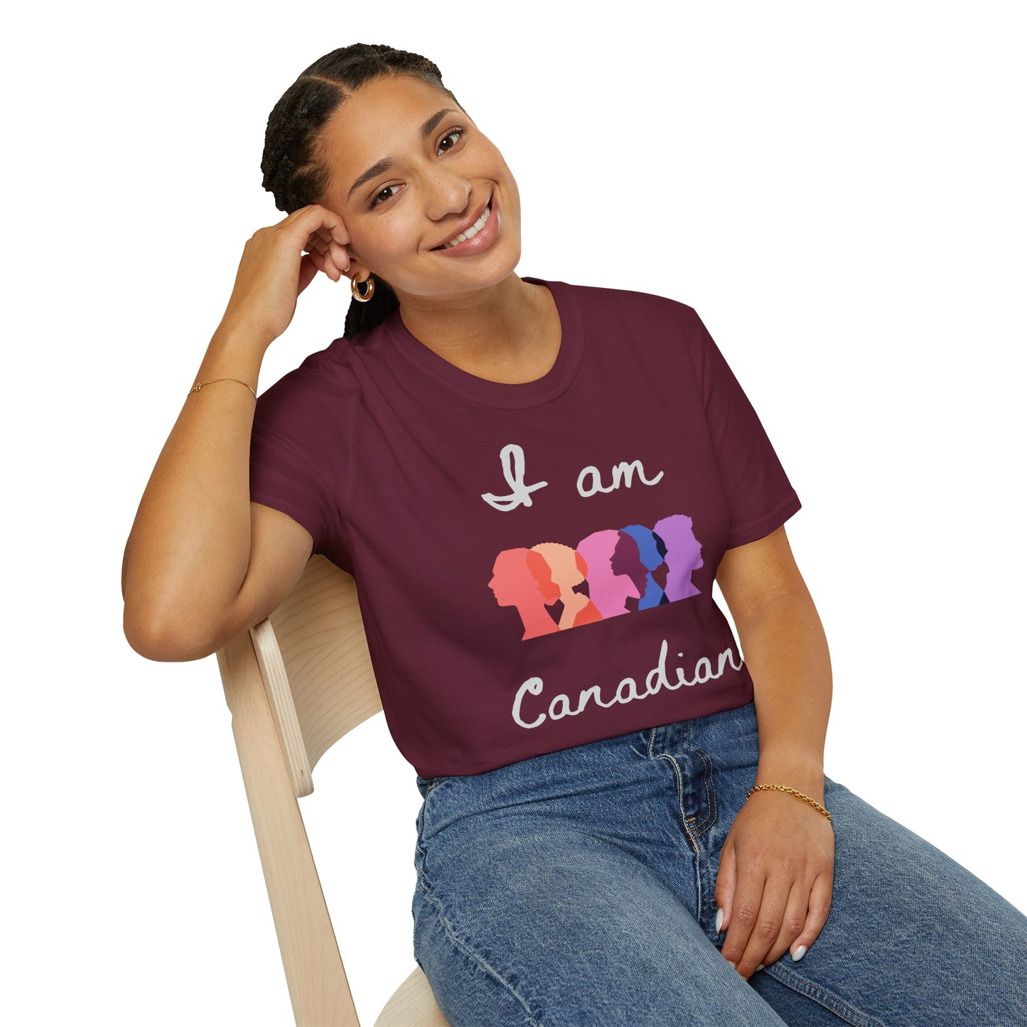 I Am Canadian Diversity Softstyle T-Shirt