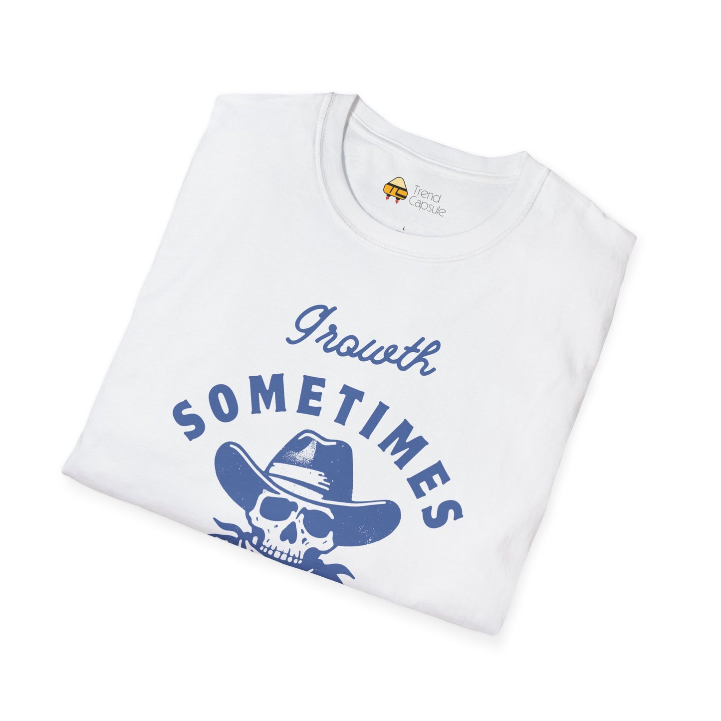 "Growth Sometimes Means Resting" Softstyle T-Shirt