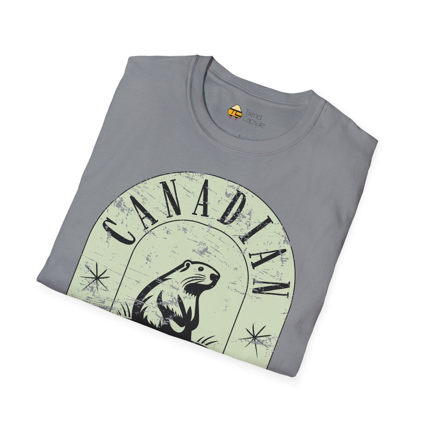 Vintage Canadian Beaver Softstyle T-Shirt