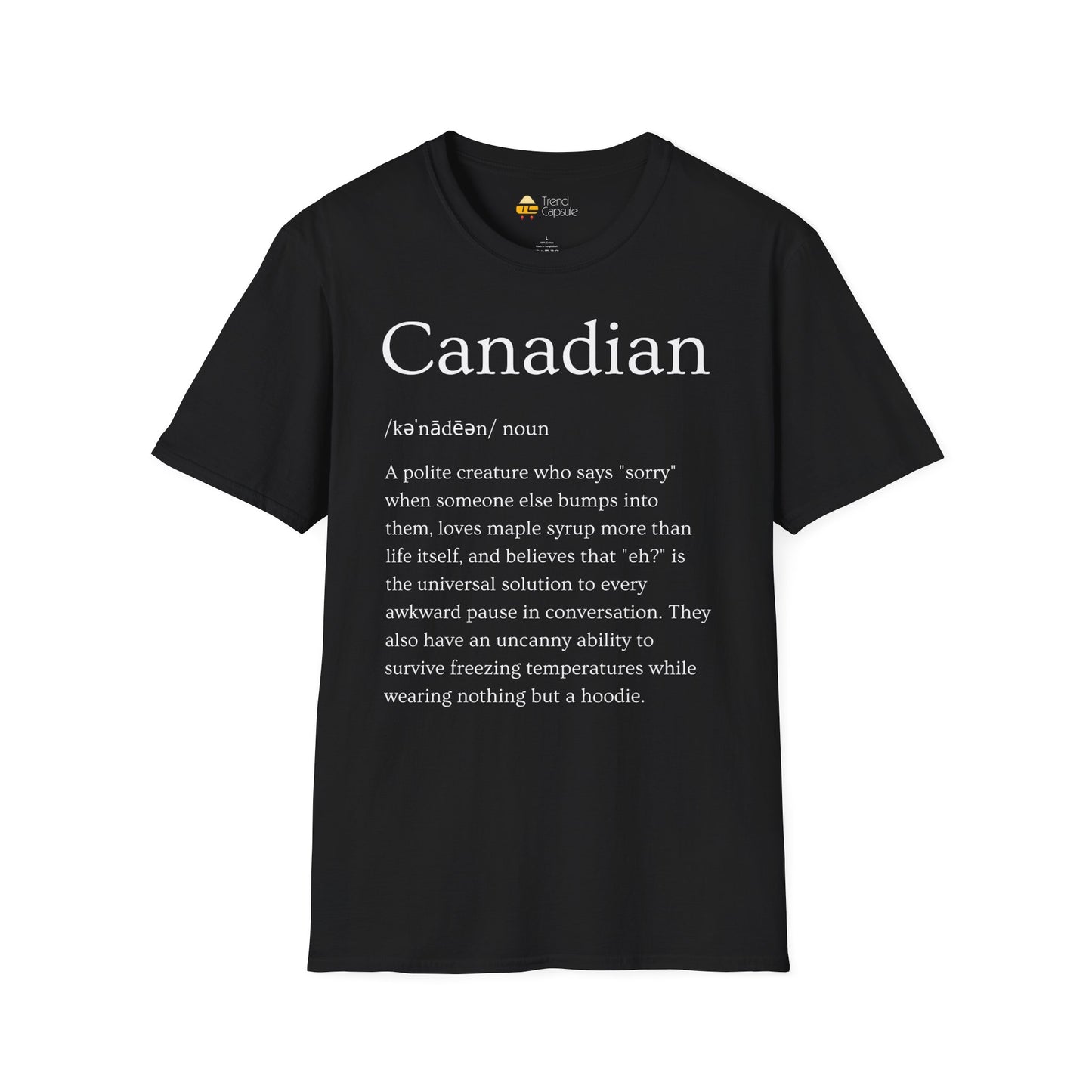 Funny Canadian Definition T-Shirt