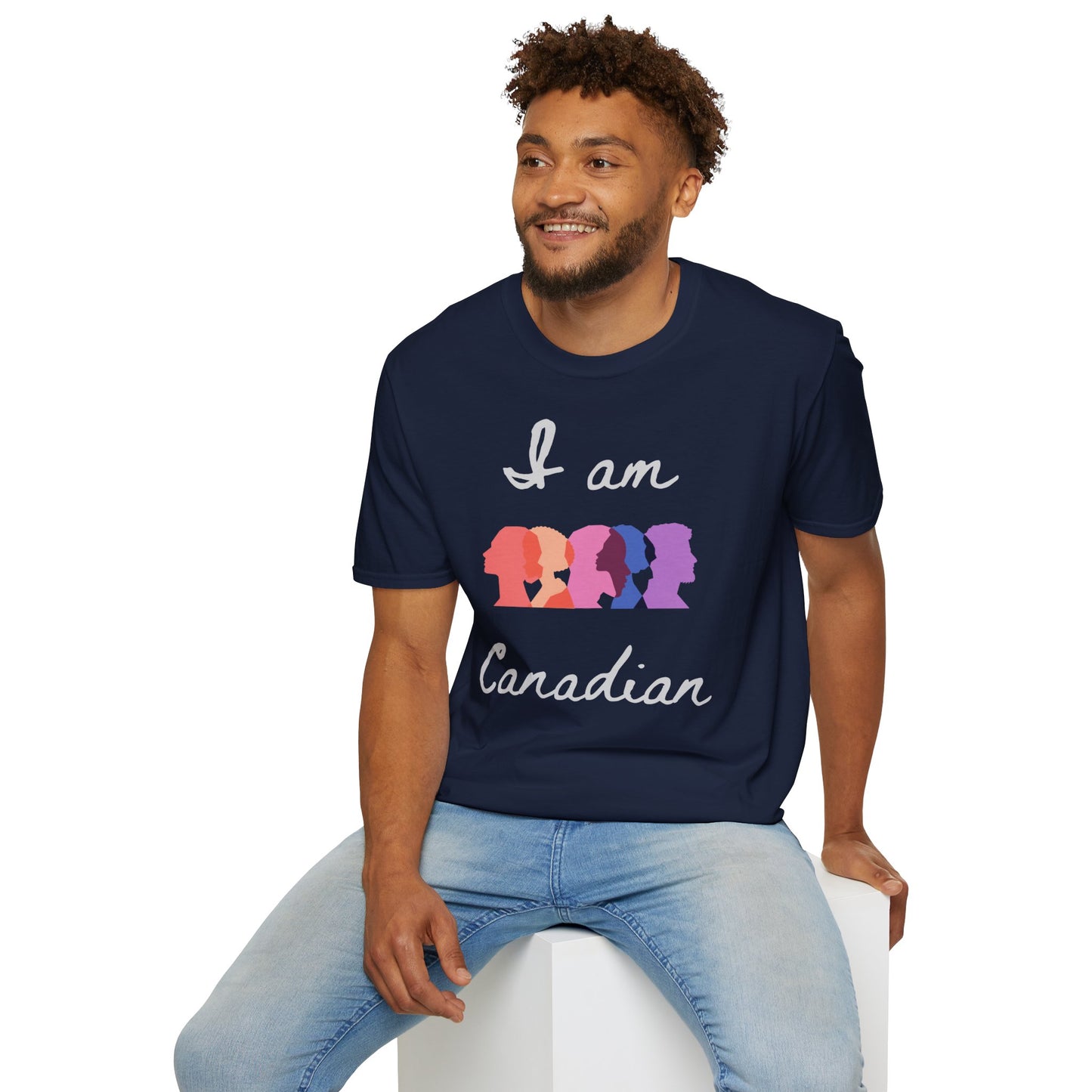 I Am Canadian Diversity Softstyle T-Shirt