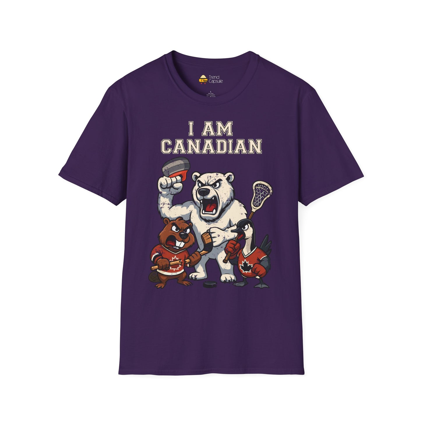 Vintage Canadian Animal Sports T-Shirt