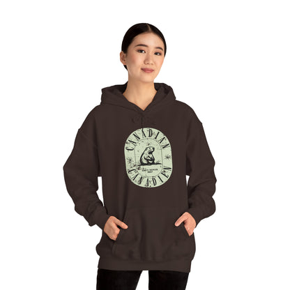 Vintage Canadian Beaver Heritage Hoodie