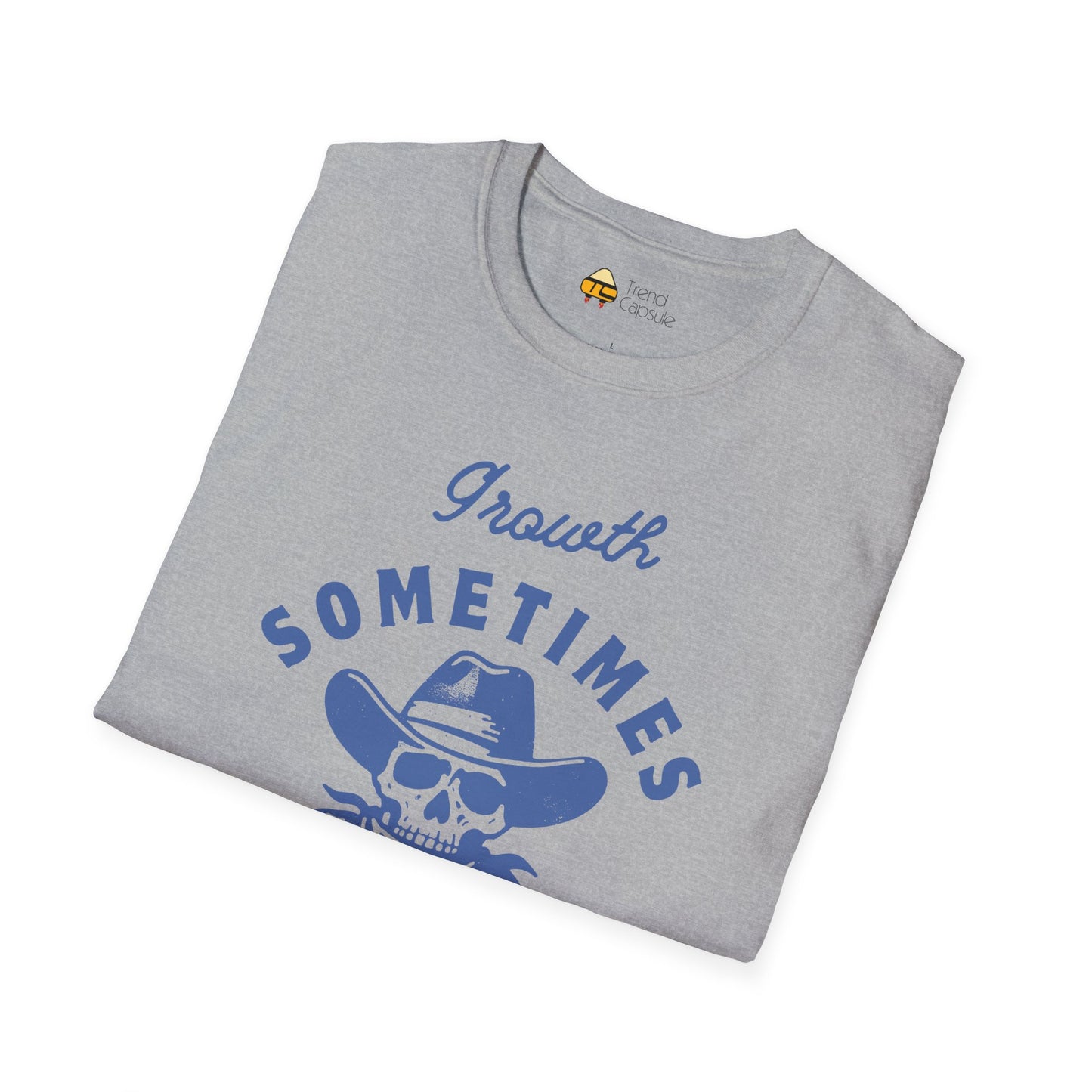 "Growth Sometimes Means Resting" Softstyle T-Shirt
