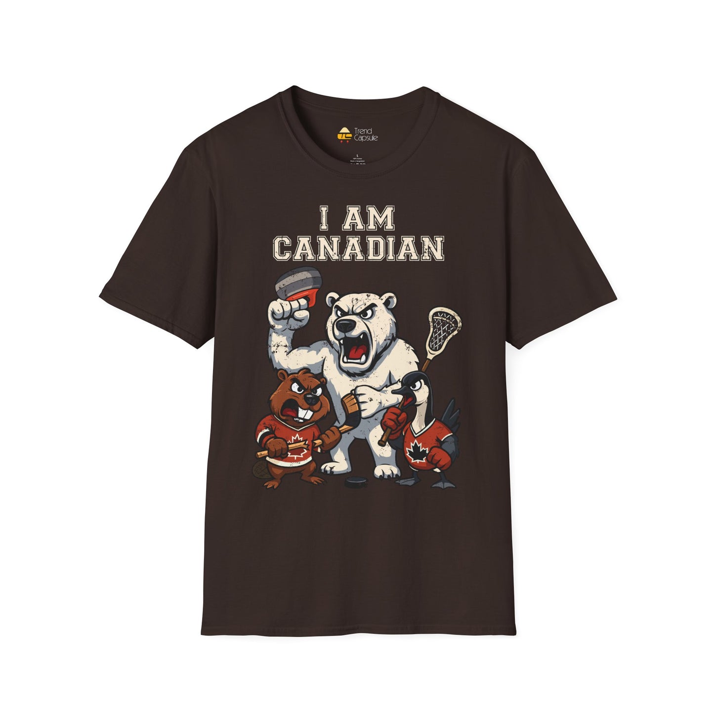 Vintage Canadian Animal Sports T-Shirt