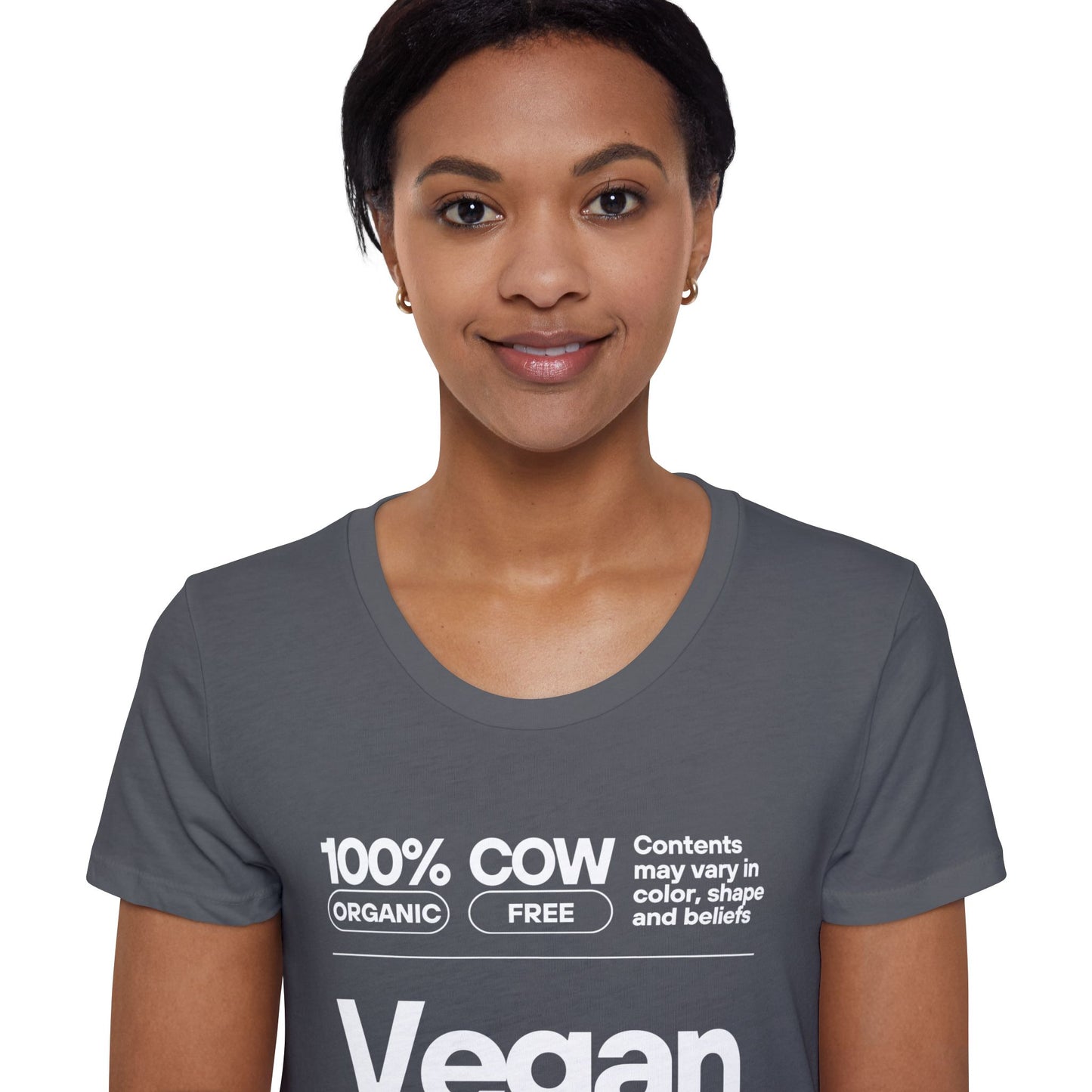 Women's Vegan 100% Organic T-Shirt