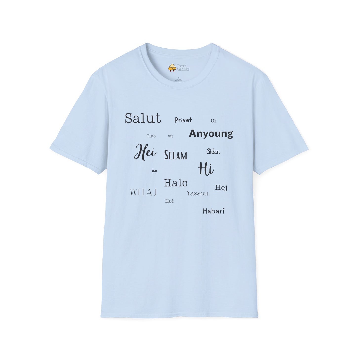 Multi-Language Greetings Softstyle T-Shirt