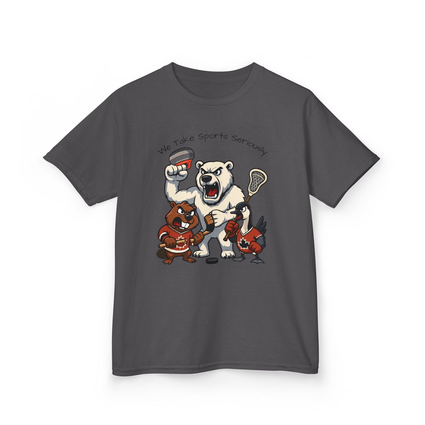 Youth's Sporty Canadian Animal T-Shirt