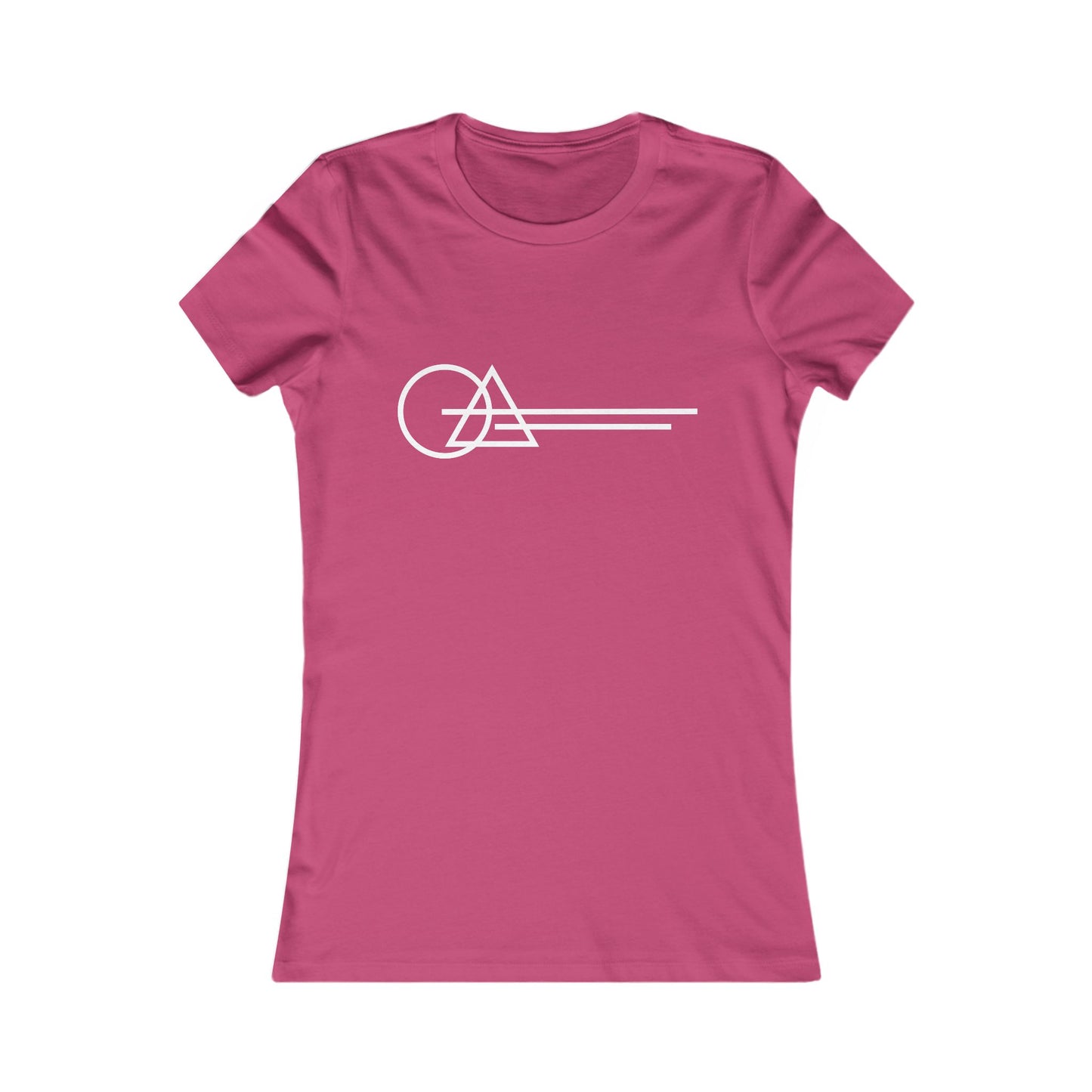 Women's Favourite Minimalistic Graphic T-Shirt