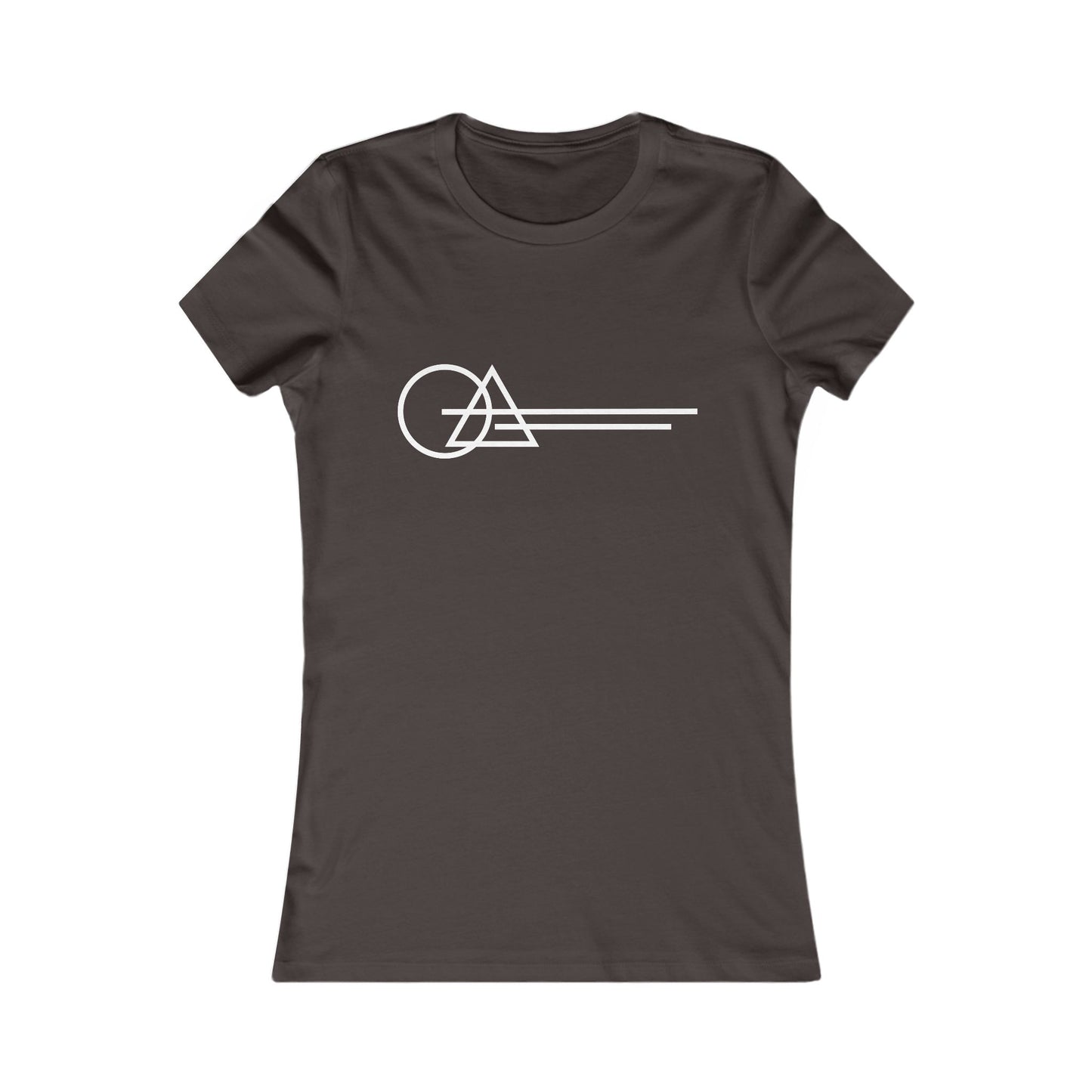 Women's Favourite Minimalistic Graphic T-Shirt
