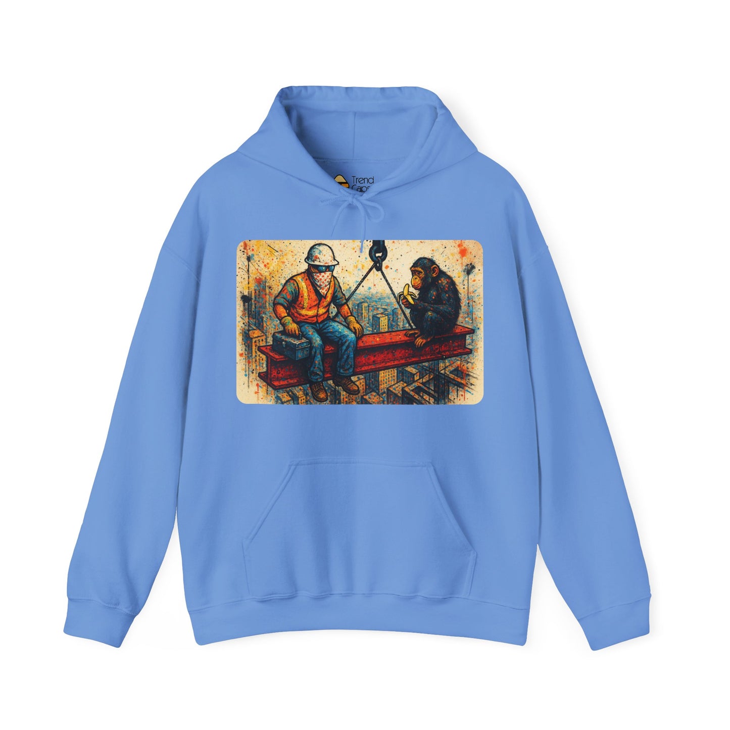 Urban Jungle Graffiti Heavy Hoodie
