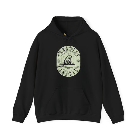 Vintage Canadian Beaver Heritage Hoodie