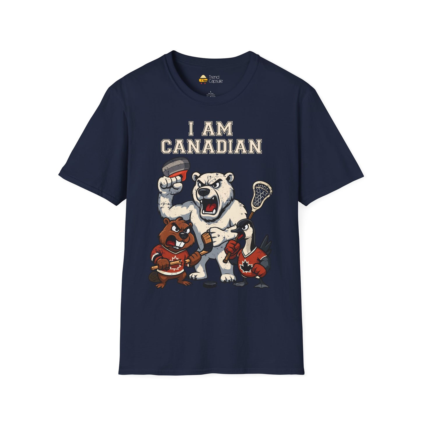 Vintage Canadian Animal Sports T-Shirt