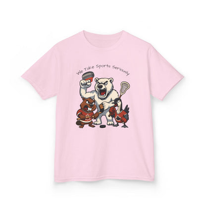 Youth's Sporty Canadian Animal T-Shirt