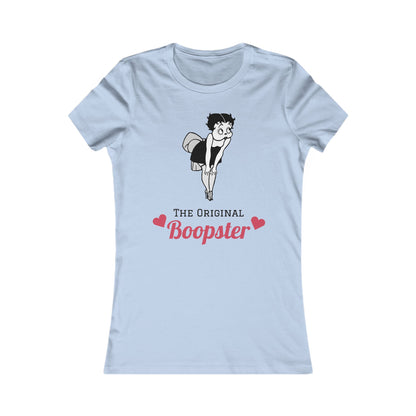 Women's Original Boopster Pinup Sketch T-Shirt